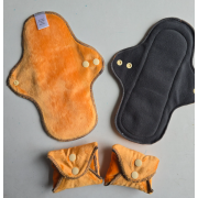 Bamboo & Minky Regular Reusable Menstrual Pads