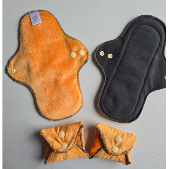 Bamboo & Minky Regular Reusable Menstrual Pads