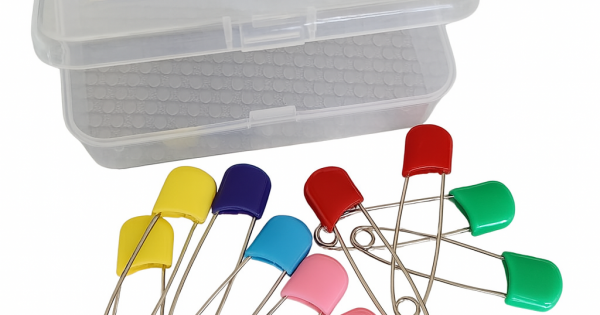 Nappy Pin With Safety Lock