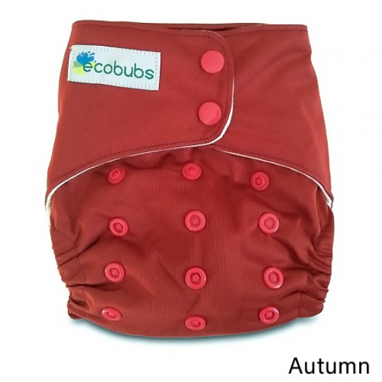 Ecobubs Essentials OSFM AI2 Nappy (with a hip snap)