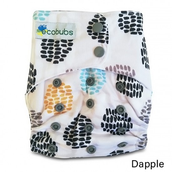 Ecobubs Essentials OSFM AI2 Nappy (with a hip snap)