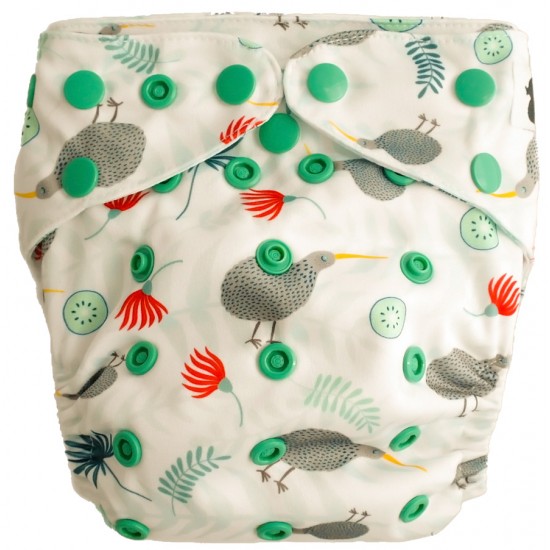 Fluffy Ducks OSFM Nappy (2-in-1 : AI2 snap-in and pocket) Fluffy Ducks OSFM Nappy (2-in-1 : AI2 snap-in and pocket)