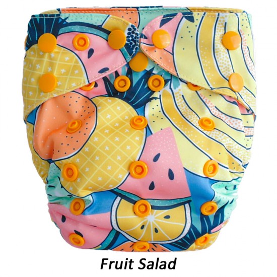Fluffy Ducks OSFM Nappy (2-in-1 : AI2 snap-in and pocket) Fluffy Ducks OSFM Nappy (2-in-1 : AI2 snap-in and pocket)
