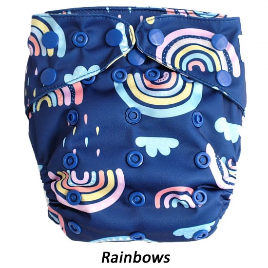 Fluffy Ducks OSFM Nappy (2-in-1 : AI2 snap-in and pocket) Fluffy Ducks OSFM Nappy (2-in-1 : AI2 snap-in and pocket)