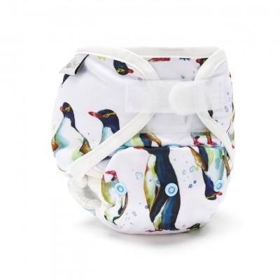 Fudgey Pants PETITES 3-in-1 Cloth Nappies (AIO, AI2 snap-in, pocket) with Hook & Loop Closure