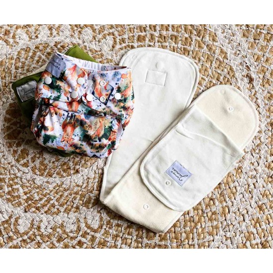 Junior Tribe Co Junior Flex - OSFM / All-In-Two / Pocket Nappy