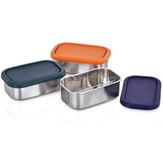Meals In Steel Stainless Steel Snack Box