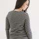 Mrs Smith Maternity Long Sleeve Striped Nursing Top