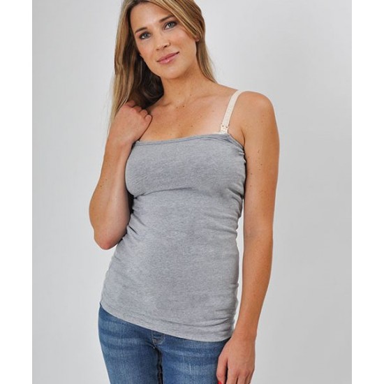 Mrs Smith Maternity Clip On Nursing Singlet