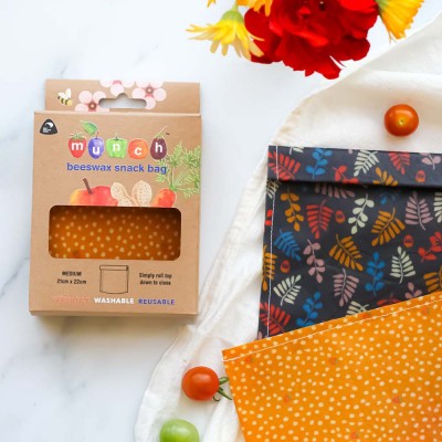 Munch Beeswax Snack Bag