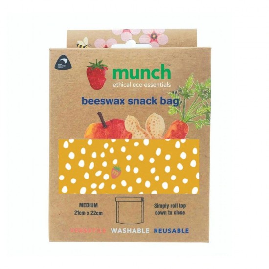 Munch Beeswax Snack Bag