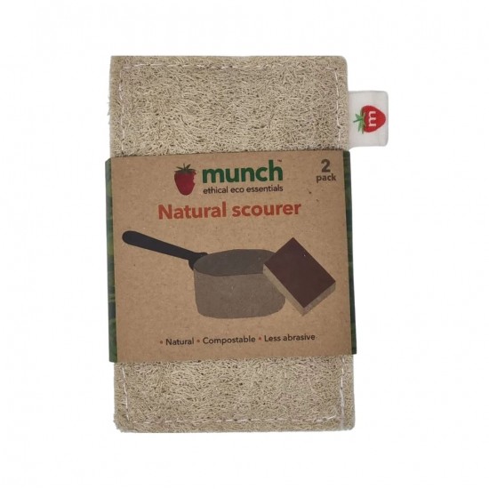 Munch Natural Scourer - 2 Pack