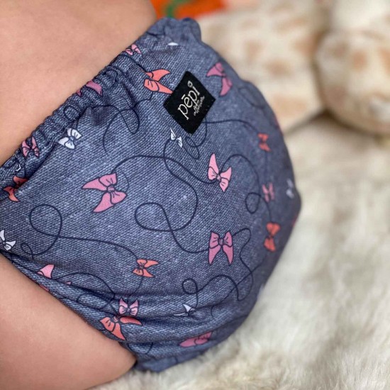 Pēpi Collection Designer Print OSFM Pocket Cloth Nappy