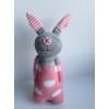 Bunny (small) - pink spots 